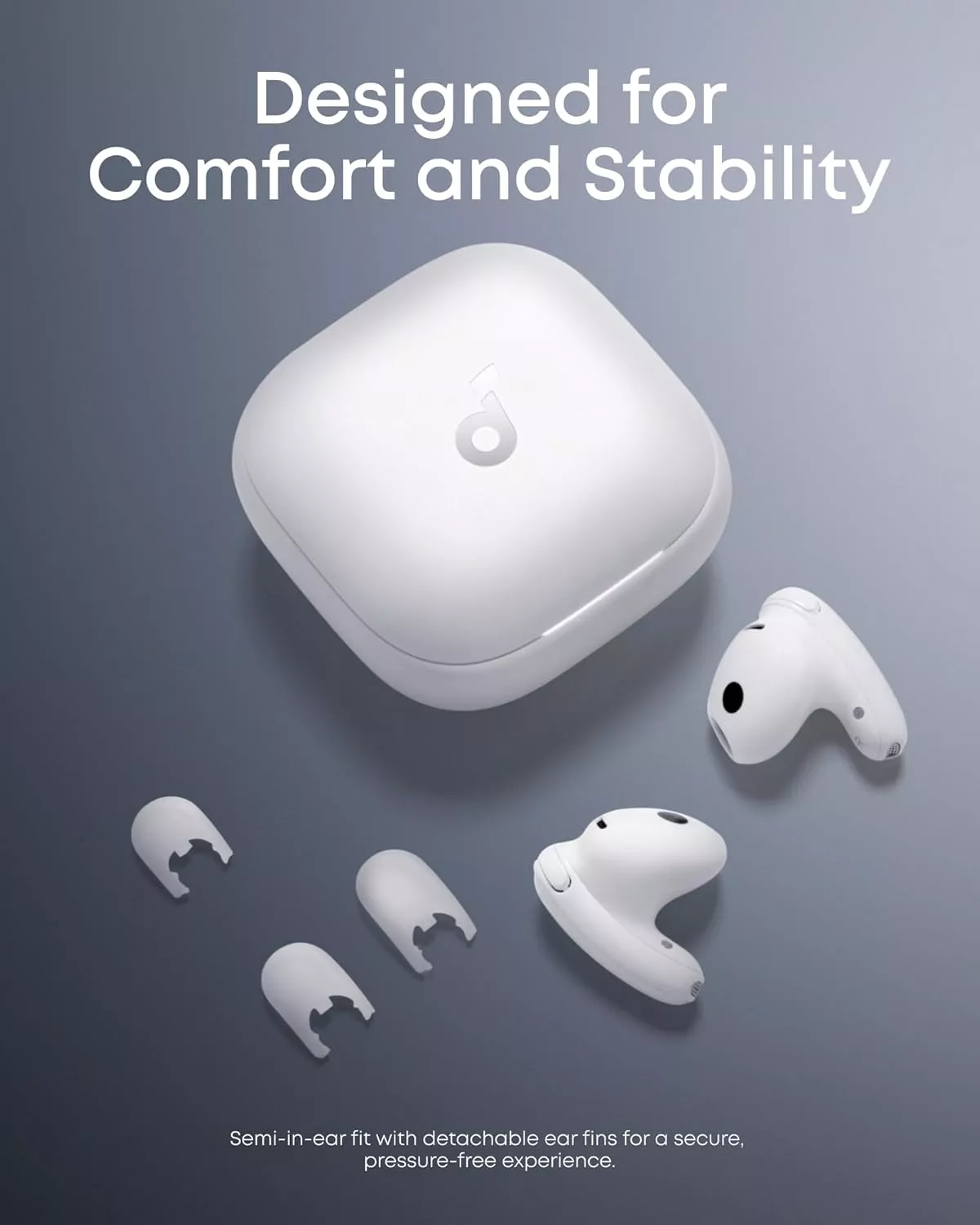 Handsfree Bluetooth Anker SoundCore Liberty Buds, TWS, ANC, Bianco D1200G21