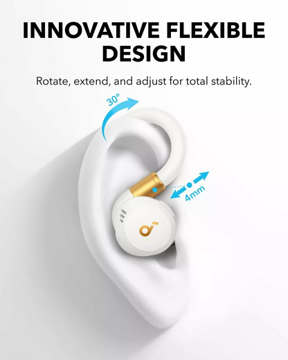 Auricolari Bluetooth Anker Soundcore Sport X20, TWS, ANC, Bianco A3968G21