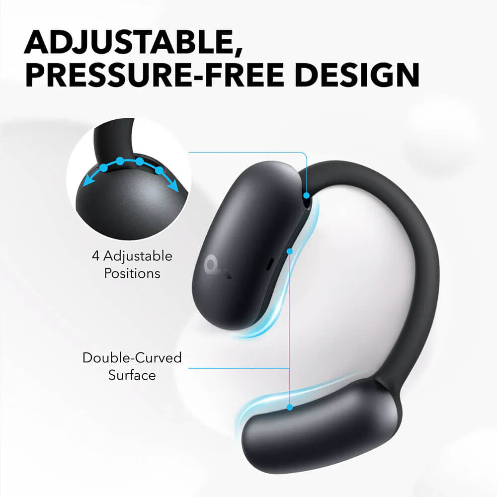 Handsfree Bluetooth Anker SoundCore AeroFit 2, TWS, Nero A3874G11