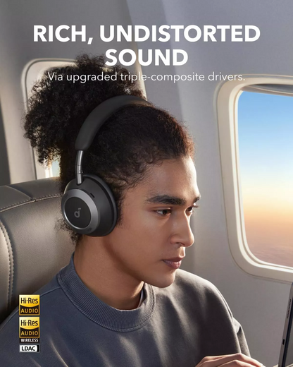 Handsfree Bluetooth Anker Soundcore Space One Pro, A2DP, ANC, Nero A3062G11
