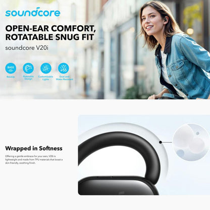 Handsfree Bluetooth Anker SoundCore V20i, TWS, Bianco A3876G21