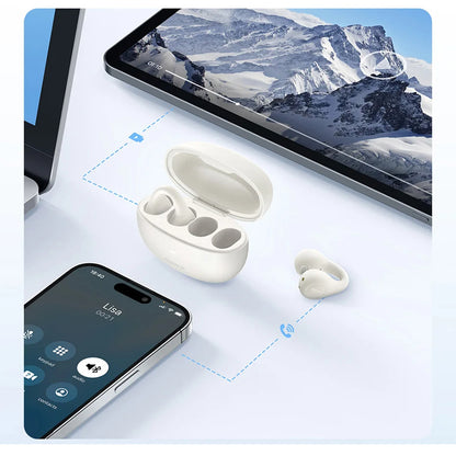 Auricolare Bluetooth Baseus AirGo AS01, TWS, Bianco A00069101223-00