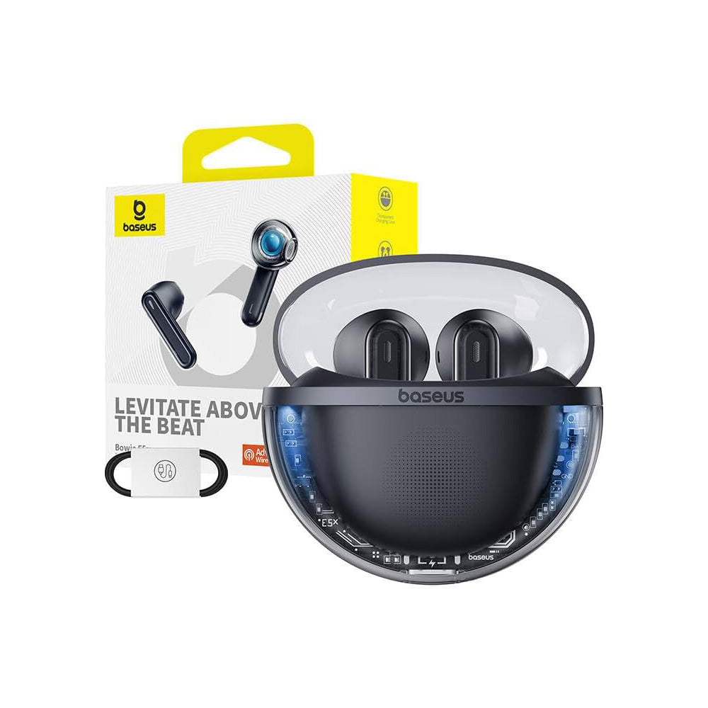 Auricolare Bluetooth Baseus Bowie E5x, TWS, Nero A00060101123-00
