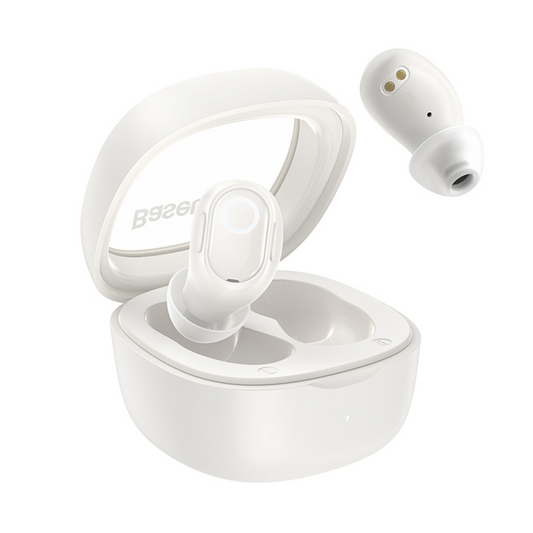 Auricolari Bluetooth Baseus Bowie WM02, TWS, Bianco, Ricondizionato NGTW370202