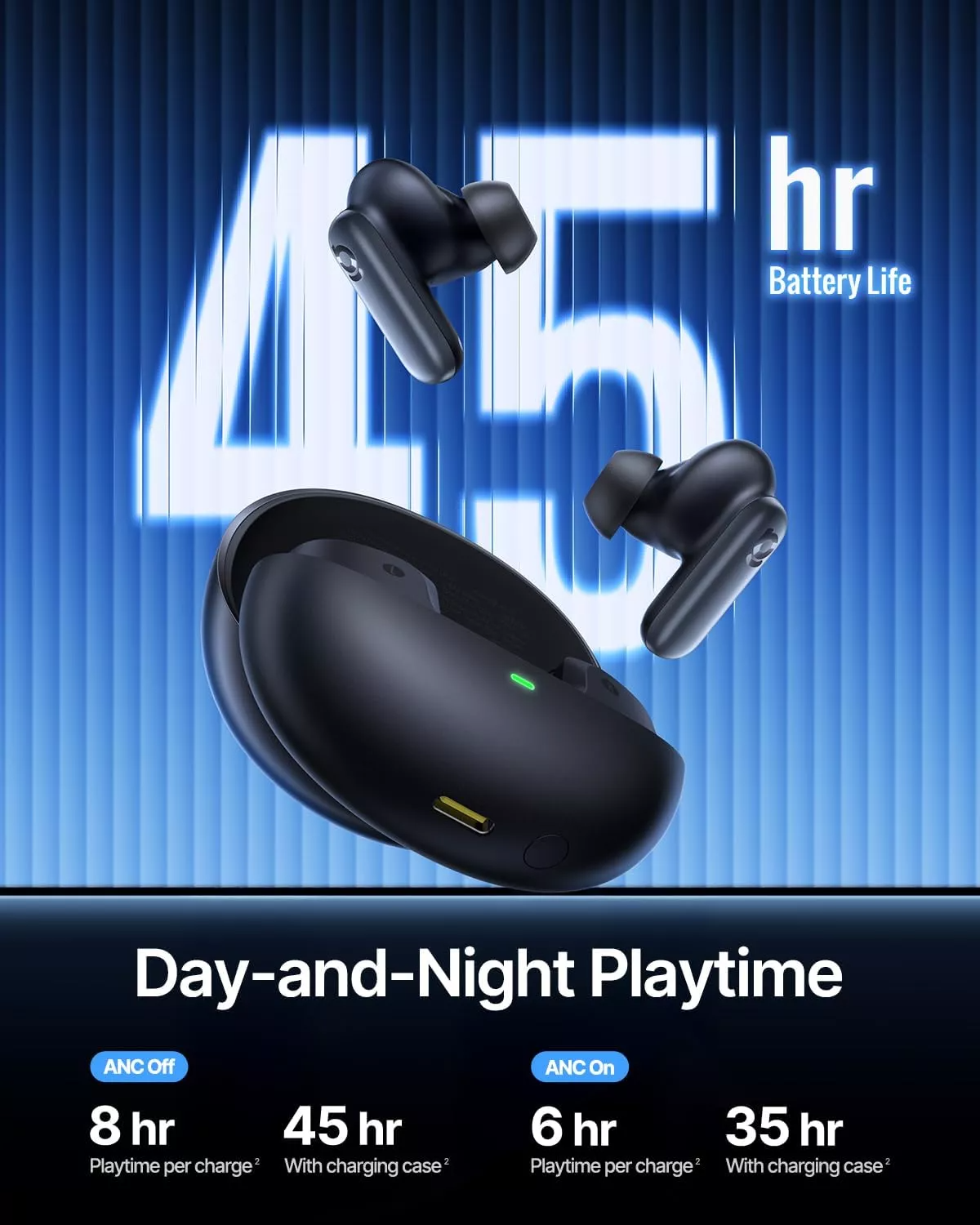 Auricolare Bluetooth Baseus Inspire XP1 Sound by Bose, TWS, ANC, Nero A0010902