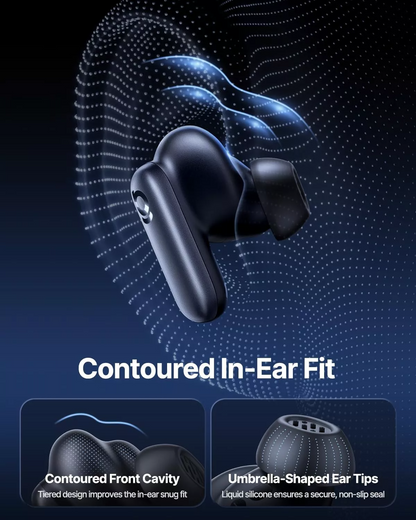 Auricolare Bluetooth Baseus Inspire XP1 Sound by Bose, TWS, ANC, Nero A0010902