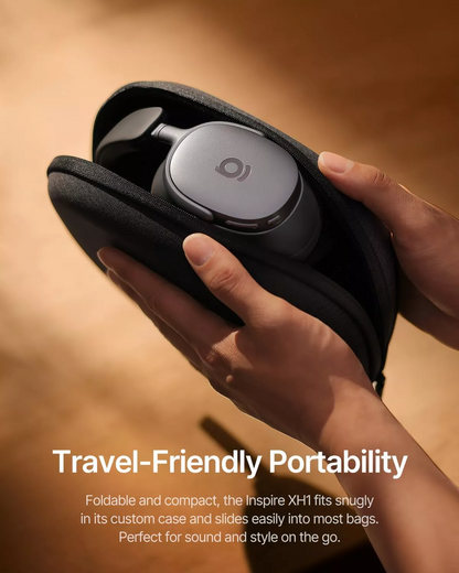 Auricolare Bluetooth Baseus Inspire XH1 Sound by Bose, A2DP, ANC, Nero A00085701123-00