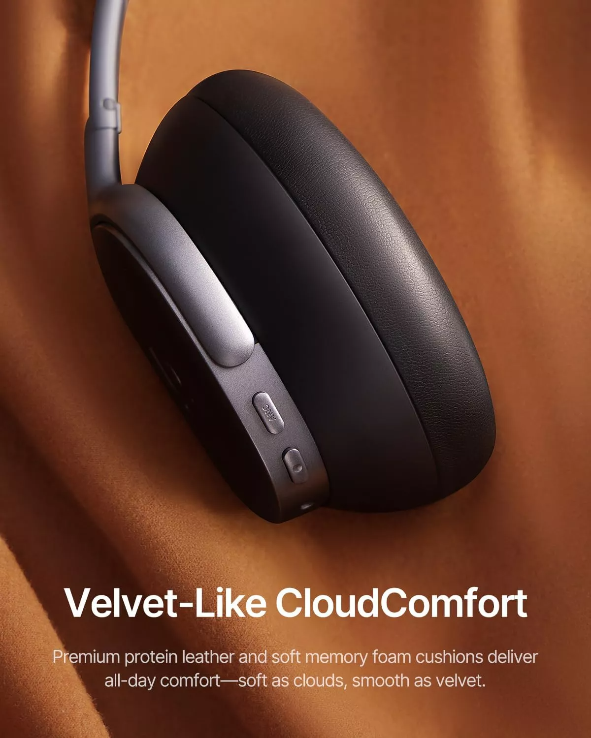 Auricolare Bluetooth Baseus Inspire XH1 Sound by Bose, A2DP, ANC, Nero A00085701123-00