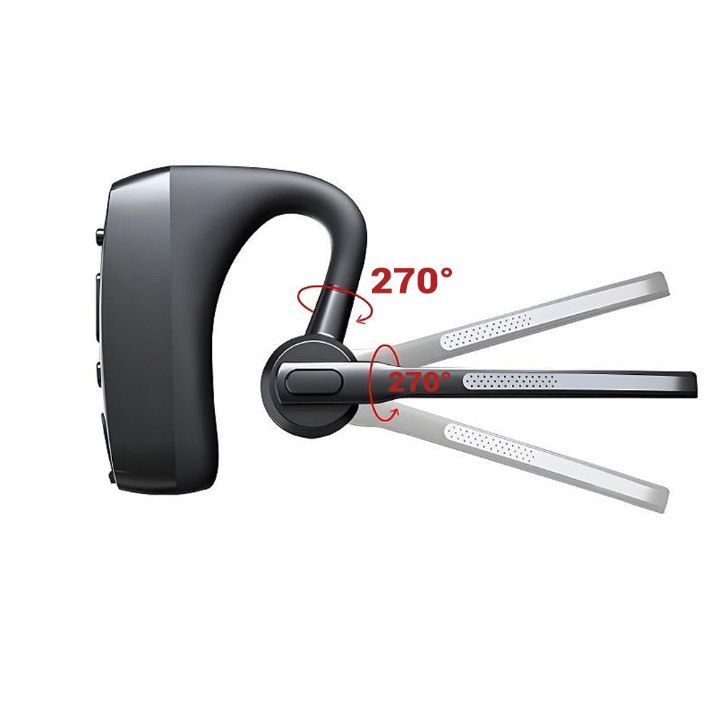 Auricolare Bluetooth Blavec Voyager 1, MultiPoint, A2DP, Nero