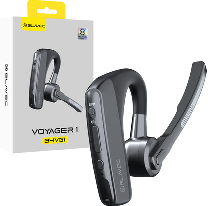 Auricolare Bluetooth Blavec Voyager 1, MultiPoint, A2DP, Nero
