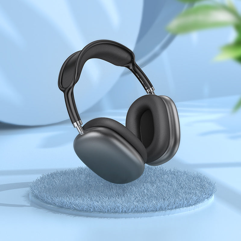 Auricolare Bluetooth Borofone BO22 Elegant, A2DP, Grigio