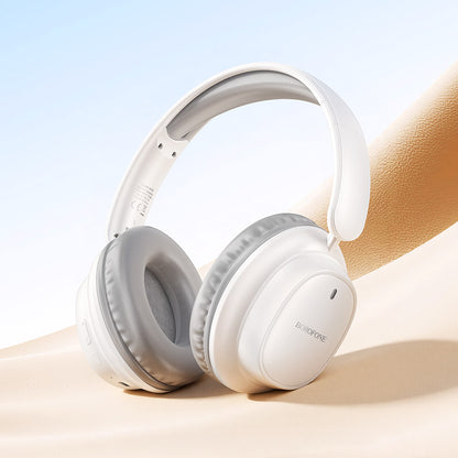 Auricolare Bluetooth Borofone BO39 Melotide, A2DP, Bianco