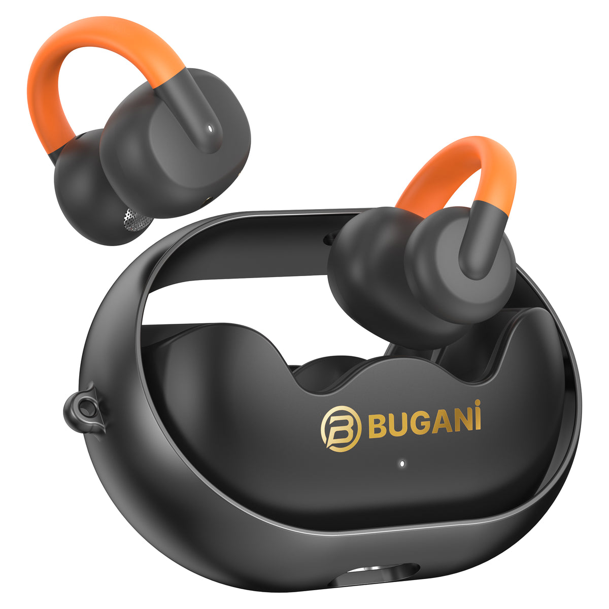 Auricolare Bluetooth Bugani Clip B21, TWS, Nero