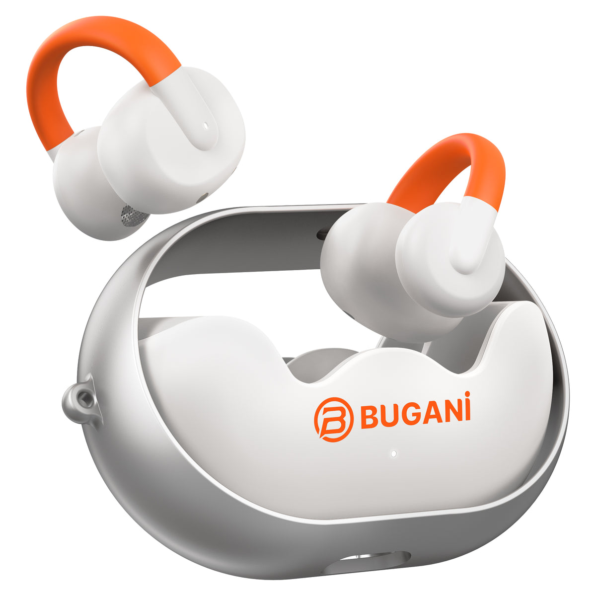 Auricolare Bluetooth Bugani Clip B21, TWS, Bianco