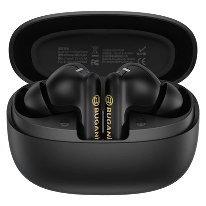 Auricolari Bluetooth Bugani Freebuds B20, TWS, ANC, Nero