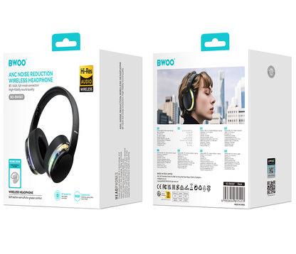 Bluetooth Handsfree BWOO BO-BW587, A2DP, ANC, Black