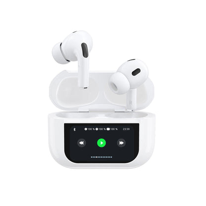 Bluetooth Handsfree Dudao U19 Display, TWS, White