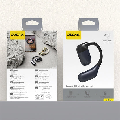 Auricolare Bluetooth Dudao U4Pro, A2DP, Nero