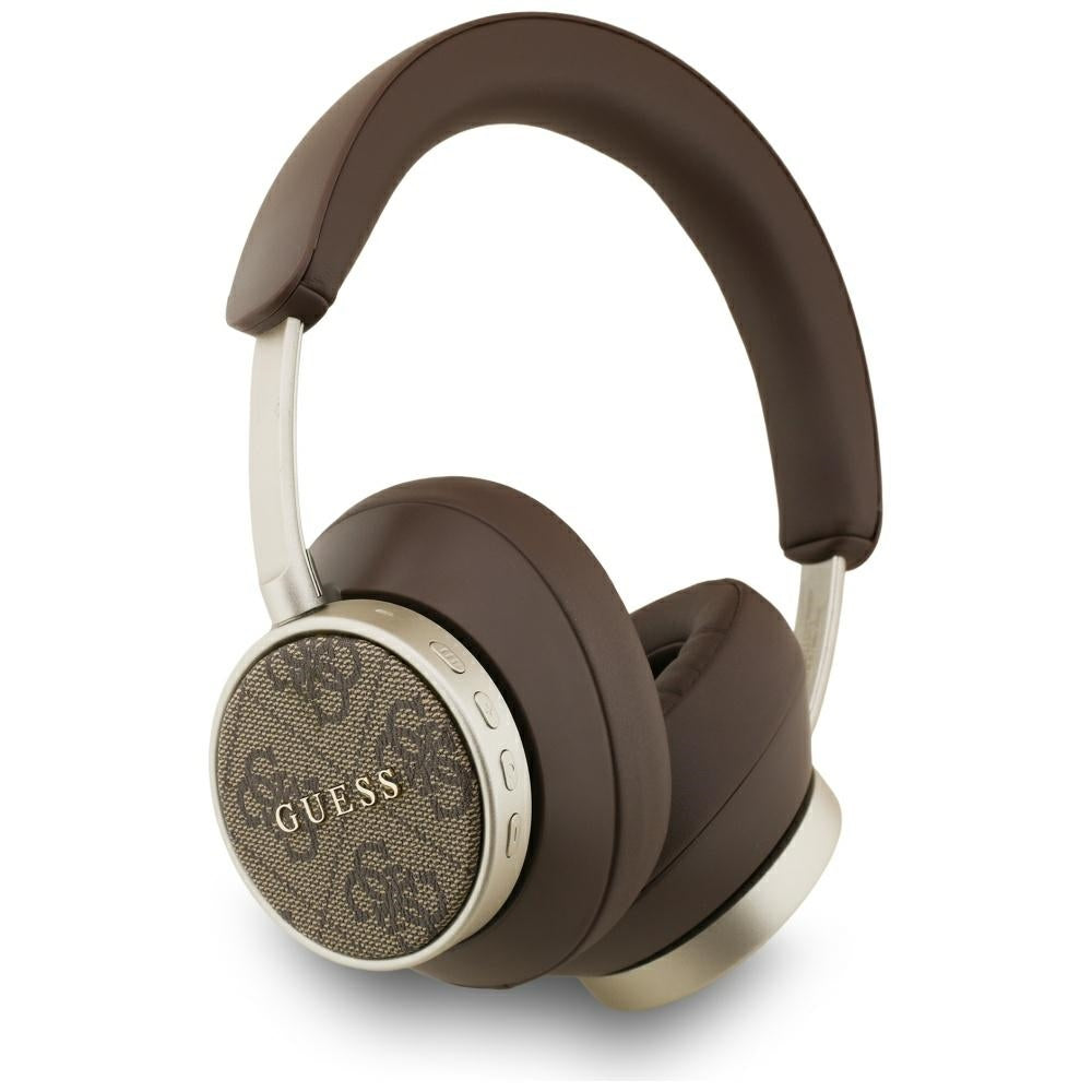 Auricolare Bluetooth Guess 4G Classic Logo, A2DP, Marrone