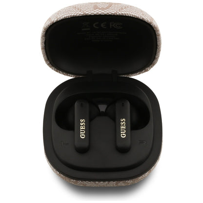 Auricolari Bluetooth Guess 4G Classic Metal Logo, TWS, Rosa