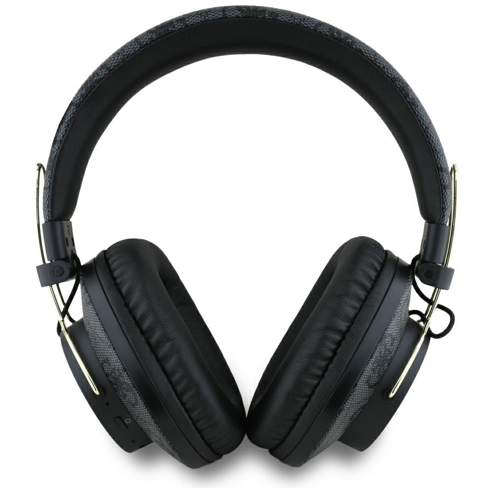 Auricolare Bluetooth Guess 4G con logo in metallo, A2DP, Nero