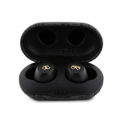 Auricolari Bluetooth Guess 4G Metal, TWS, Nero