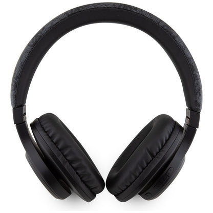 Auricolare Bluetooth Guess 4G Tone on Tone Script Logo, A2DP, Nero