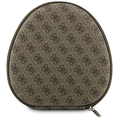Auricolare Bluetooth Guess 4G Logo Triangolo Dorato, A2DP, Marrone