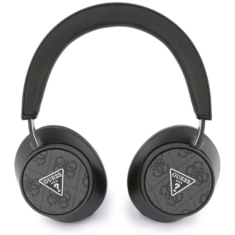 Auricolare Bluetooth Guess 4G con logo triangolare, A2DP, Nero