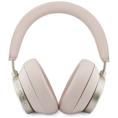 Auricolare Bluetooth Guess 4G Gold con Logo Triangolo, A2DP, Rosa