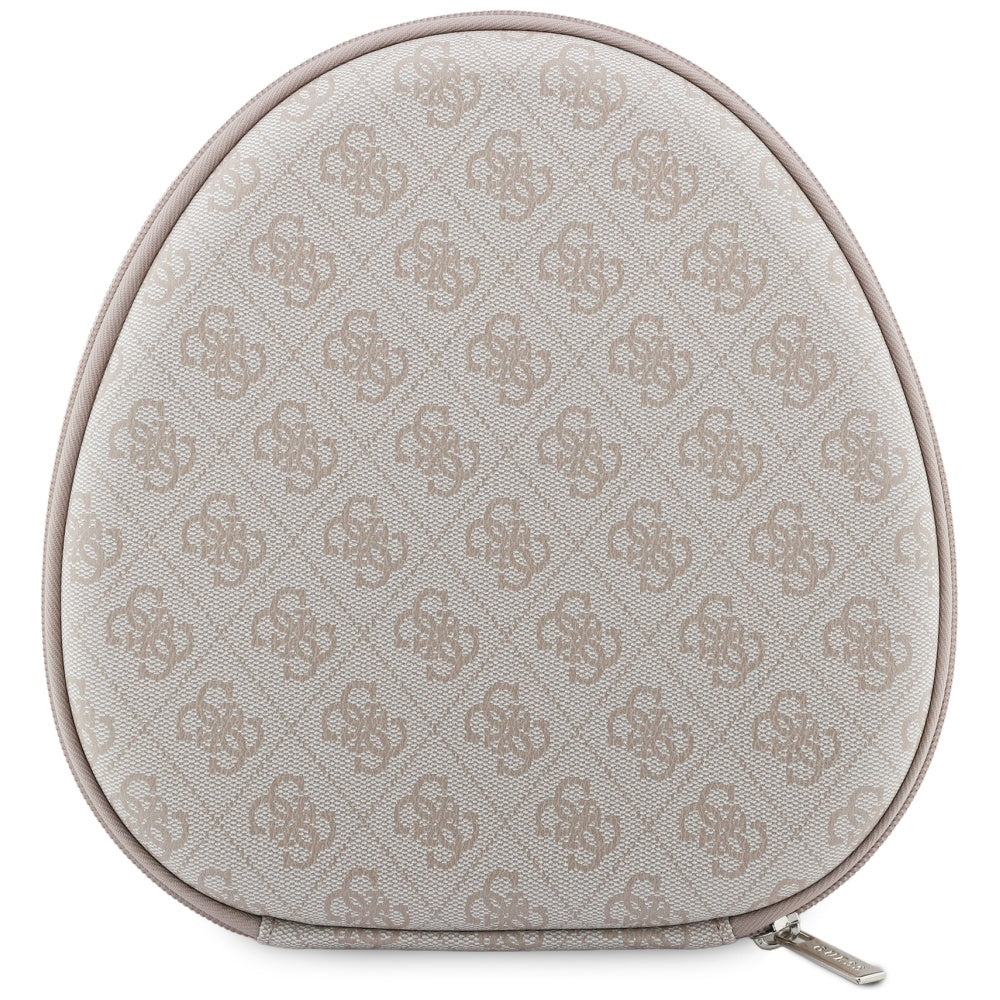 Auricolare Bluetooth Guess 4G Gold con Logo Triangolo, A2DP, Rosa