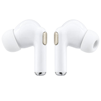 Auricolari Bluetooth Guess Glossy Gold Line Printed Classic Logo, TWS, bianchi
