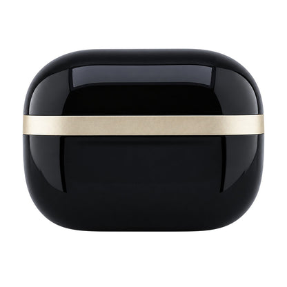 Auricolari Bluetooth Guess Glossy Gold Line con logo classico stampato, TWS, neri