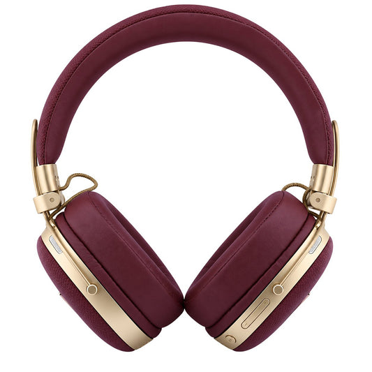 Auricolari Bluetooth Guess Grained Triangle Logo, A2DP, bordeaux
