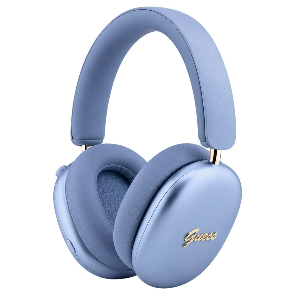 Auricolare Bluetooth Guess Metal Script Logo, A2DP, Blu
