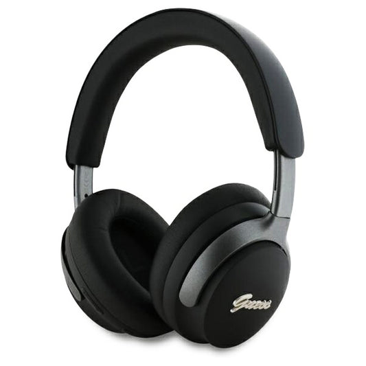 Handsfree Bluetooth Guess Metal Script Logo, A2DP, ANC, Black