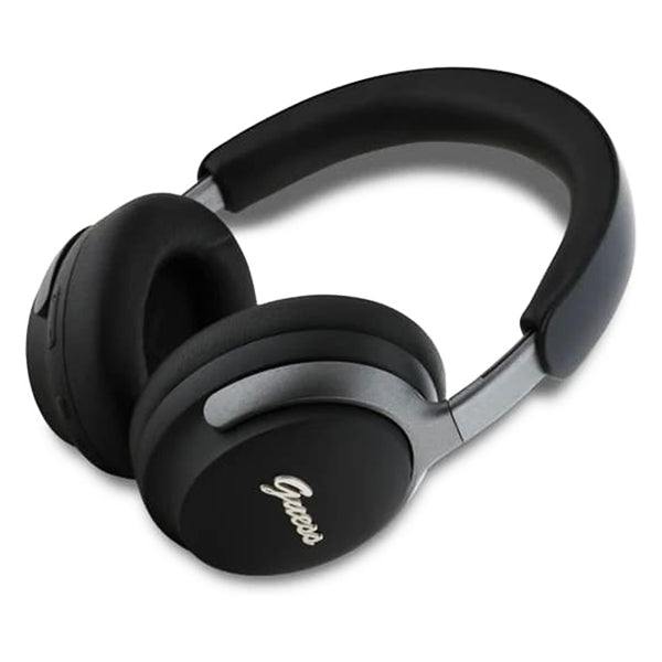 Auricolare Bluetooth Guess Metal Script Logo, A2DP, ANC, Nero