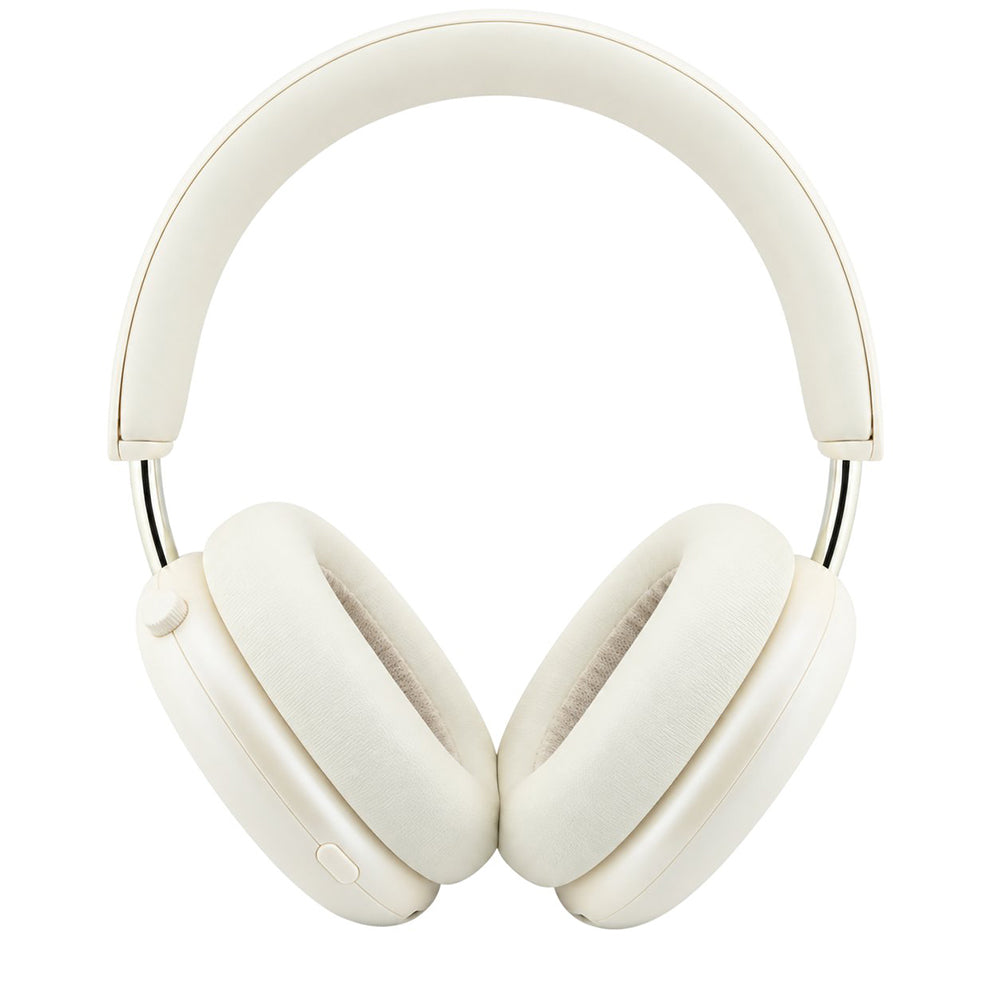 Auricolari Bluetooth Guess Metal Script Logo, A2DP, Beige