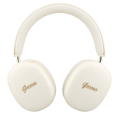 Auricolari Bluetooth Guess Metal Script Logo, A2DP, Beige