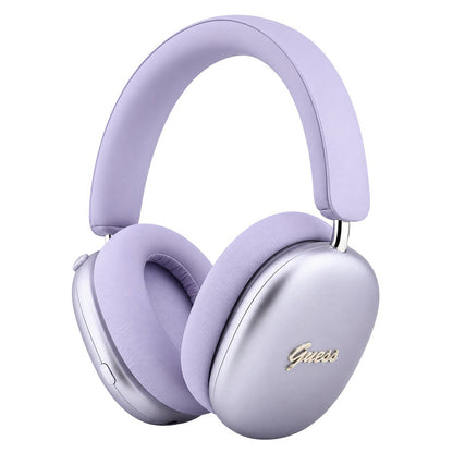 Auricolari Bluetooth Guess Metal Script Logo, A2DP, viola