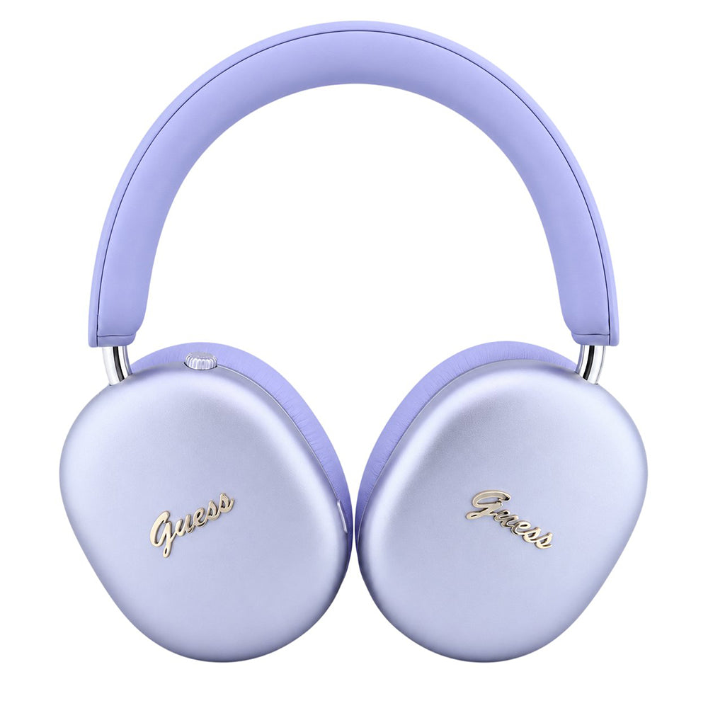Auricolari Bluetooth Guess Metal Script Logo, A2DP, viola