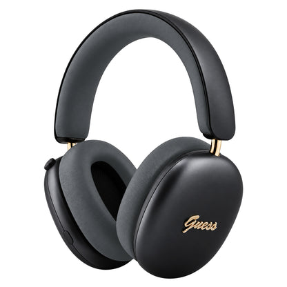Auricolare Bluetooth Guess Metal Script Logo, A2DP, Nero