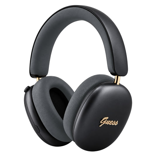 Auricolare Bluetooth Guess Metal Script Logo, A2DP, Nero