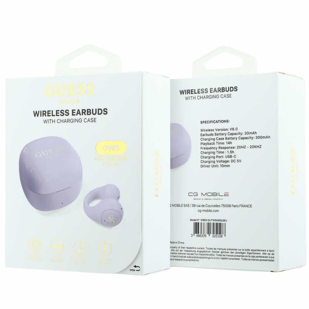 Handsfree Bluetooth Guess Mini Classic, TWS, Viola