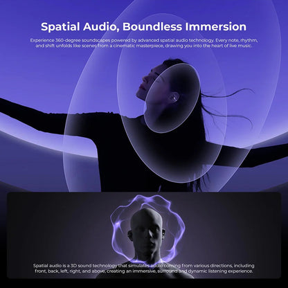 Auricolare Bluetooth HAVIT OWS916, TWS, Grigio