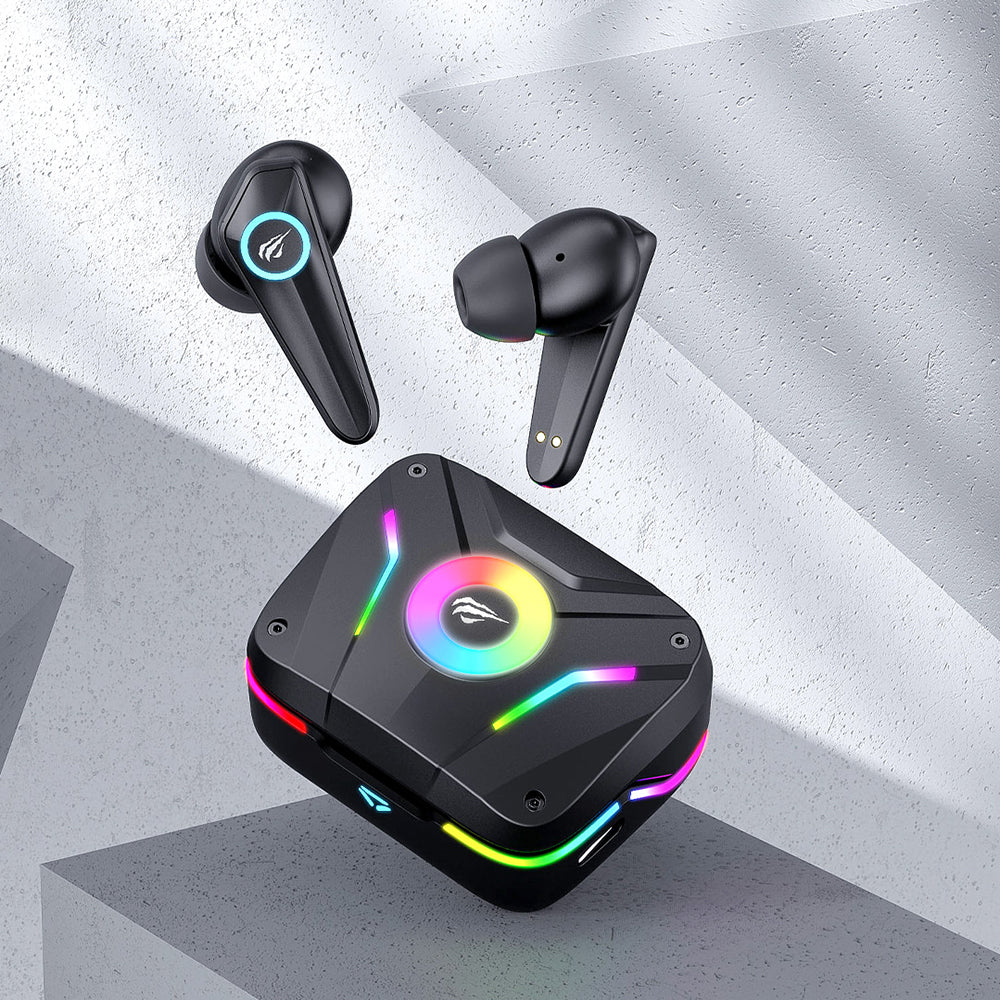 Auricolare Bluetooth HAVIT TW952 PRO RGB, TWS, Nero