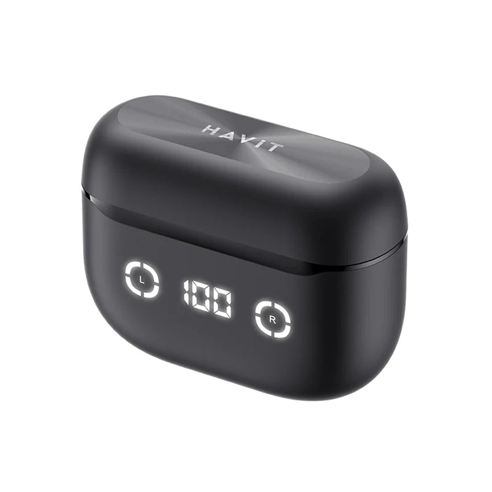 Handsfree Bluetooth HAVIT TW984, TWS, ANC, Black
