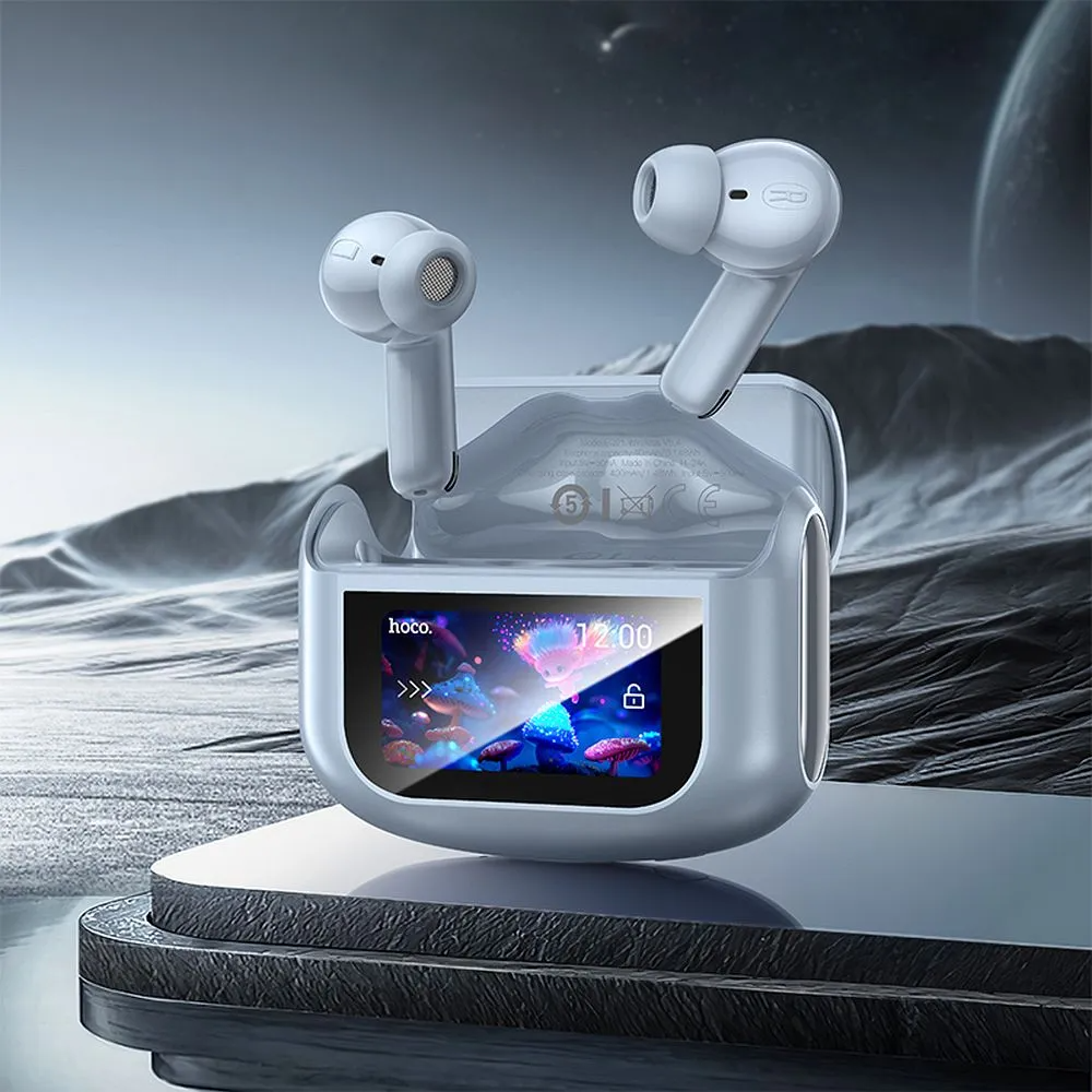 Auricolare Bluetooth HOCO EQ21, TWS, ANC, Blu
