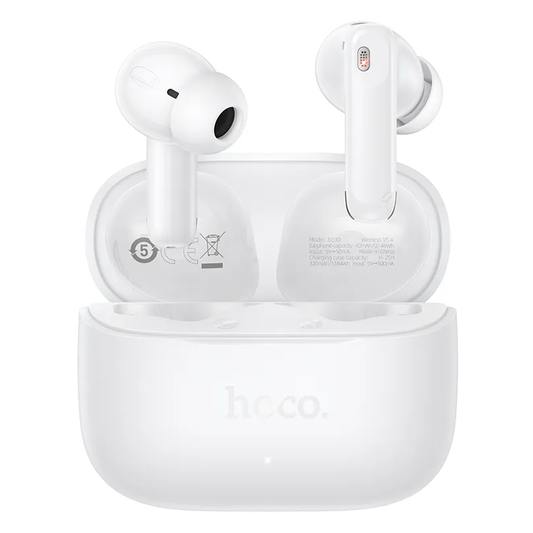 Auricolare Bluetooth HOCO EQ30, TWS, Bianco