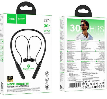 Auricolare Bluetooth HOCO ES74, A2DP, Nero